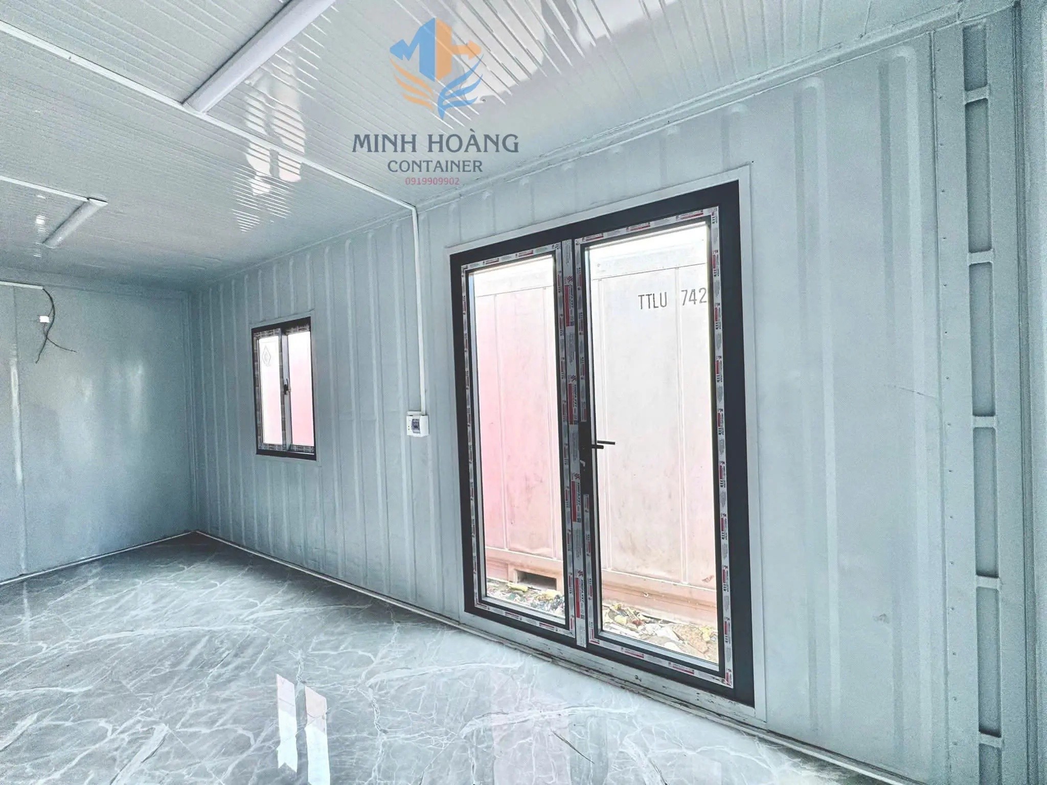 Container Văn Phòng 20 Feet Không Gian Hiện Đại